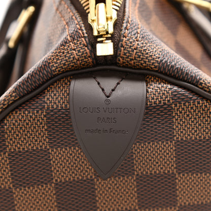 Louis Vuitton Damier Ebene Speedy 30 6 of 9