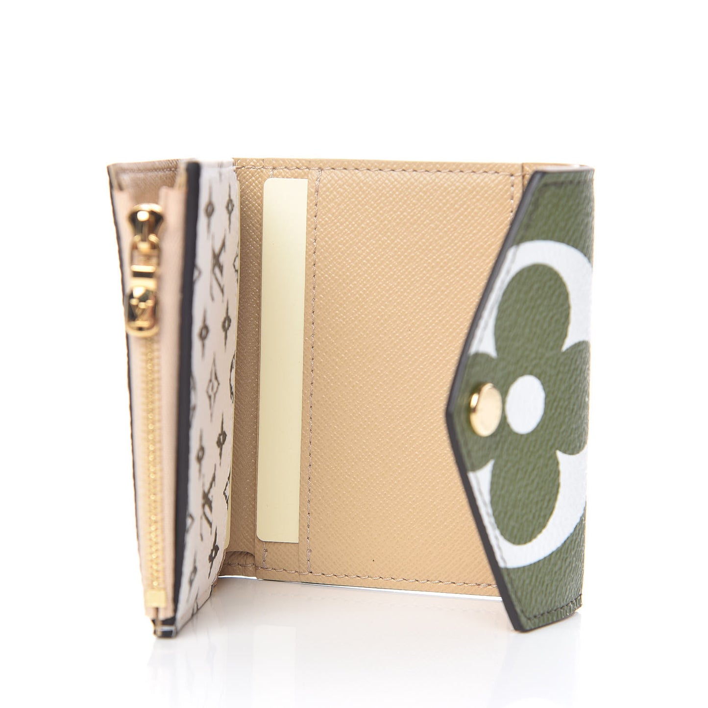 Monogram Giant Zoe Wallet Kaki