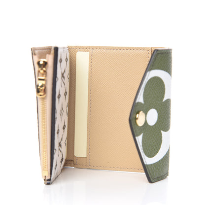 Louis Vuitton Monogram Giant Zoe Wallet Kaki 5 of 8