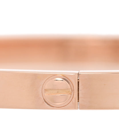 Cartier 18K Pink Gold Small LOVE Bracelet 15 4 of 7