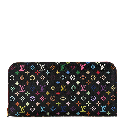 Louis Vuitton Monogram Multicolor Insolite Wallet Black Grenade 1 of 10