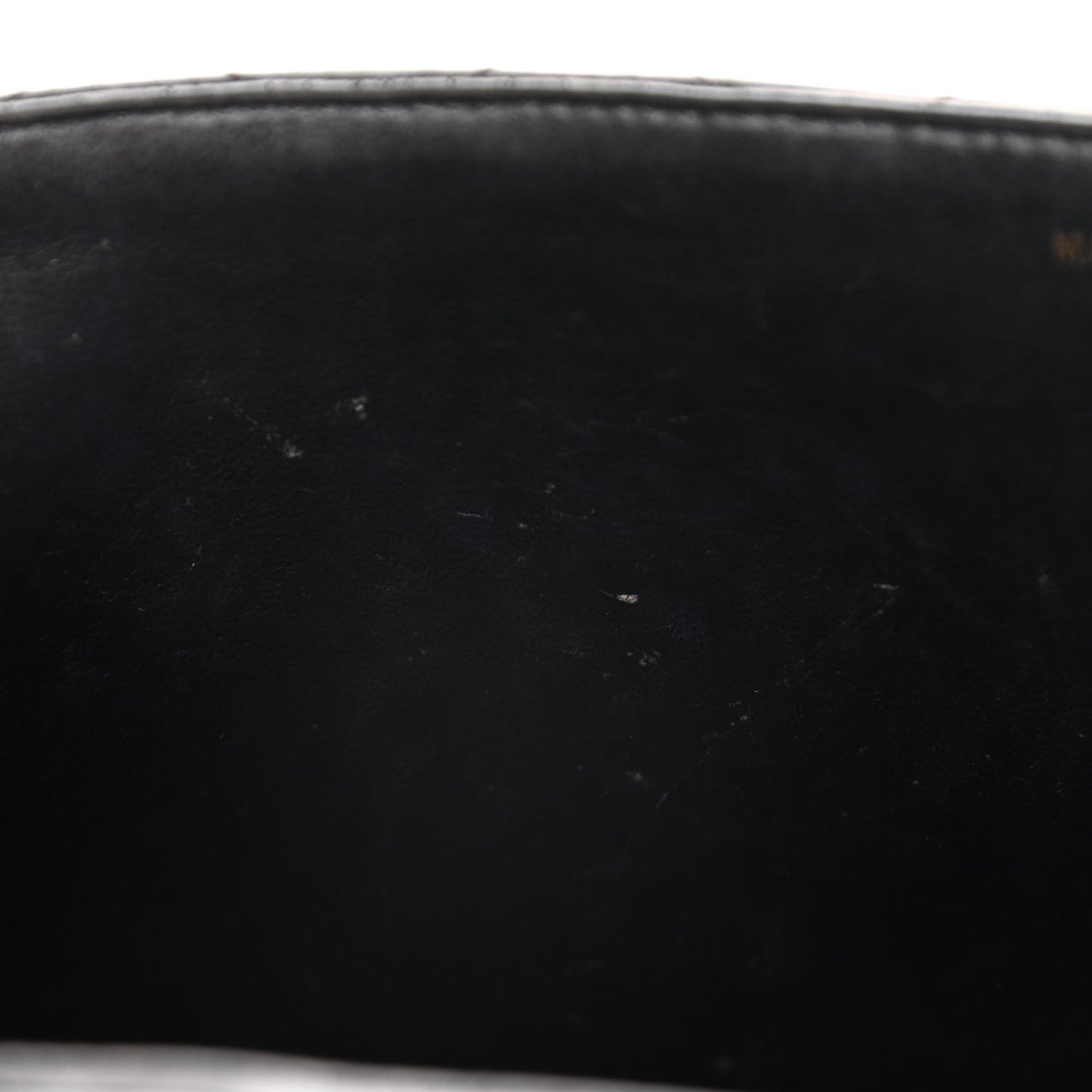 Lambskin Quilted XL Jumbo Single Flap Black