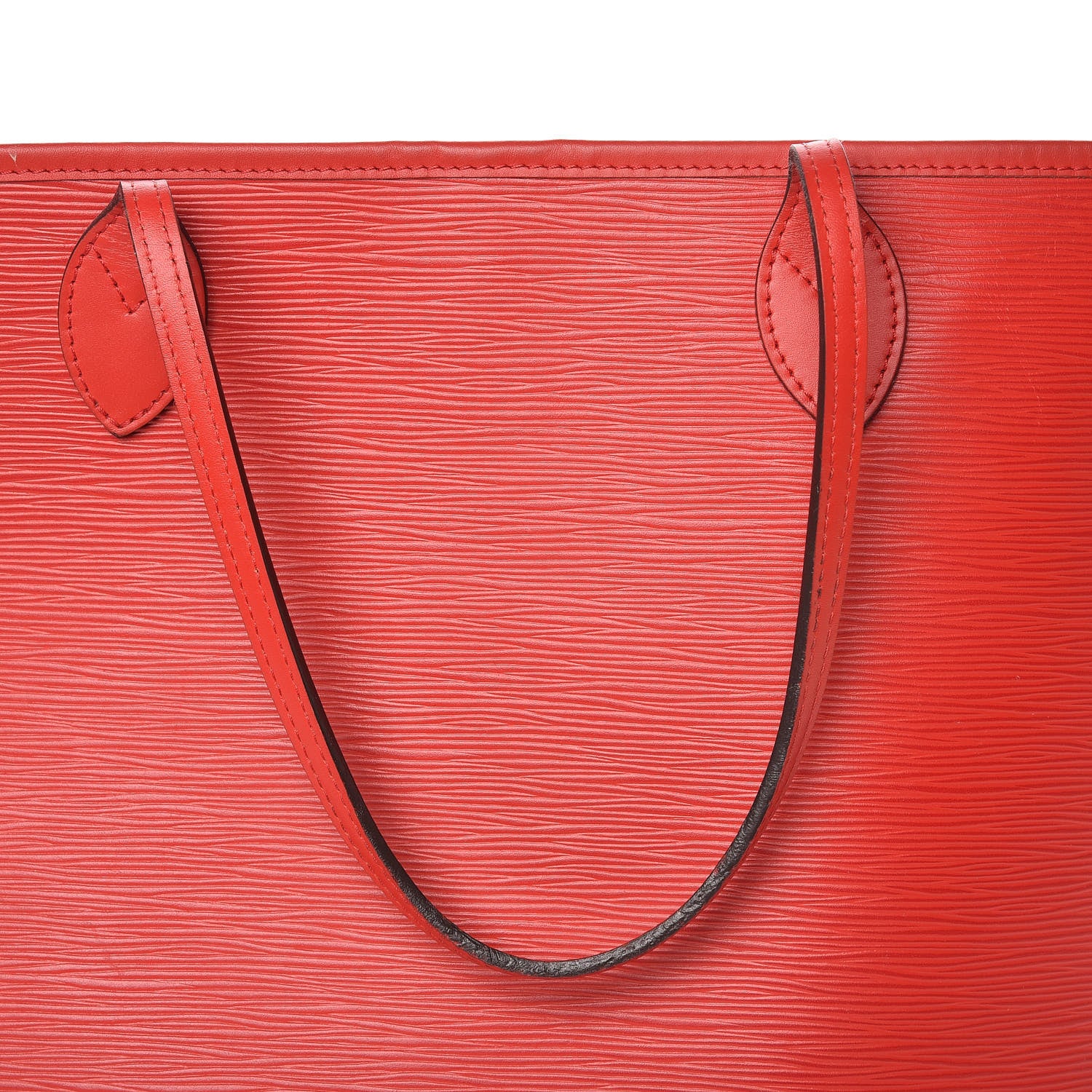 Louis Vuitton Epi Neverfull MM Coquelicot 13 of 25