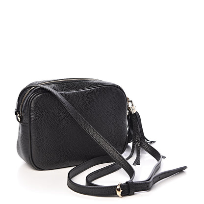Gucci Pebbled Calfskin Small Soho Disco Bag Black 3 of 10