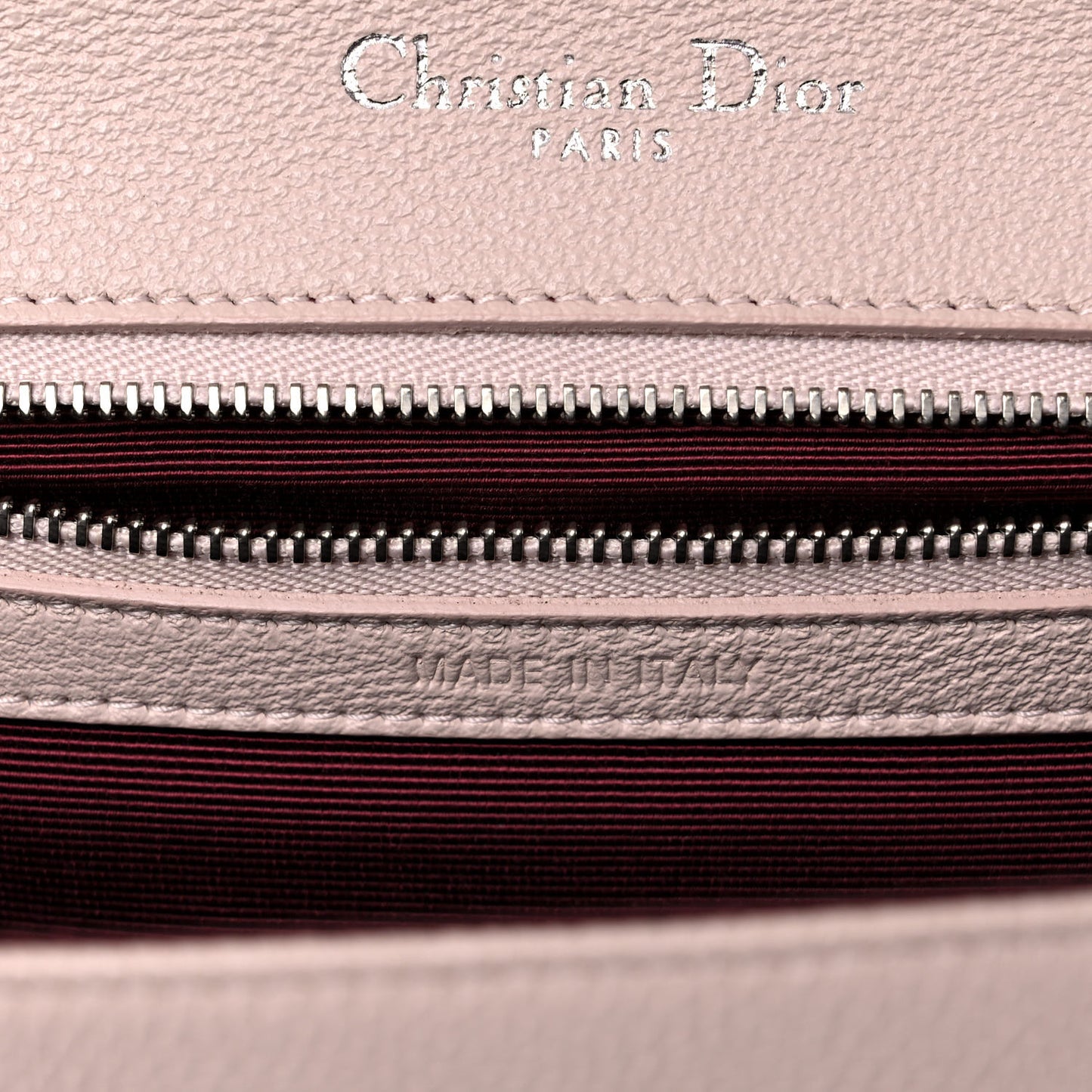 Grained Calfskin Medium Diorama Flap Bag Rose Poudre