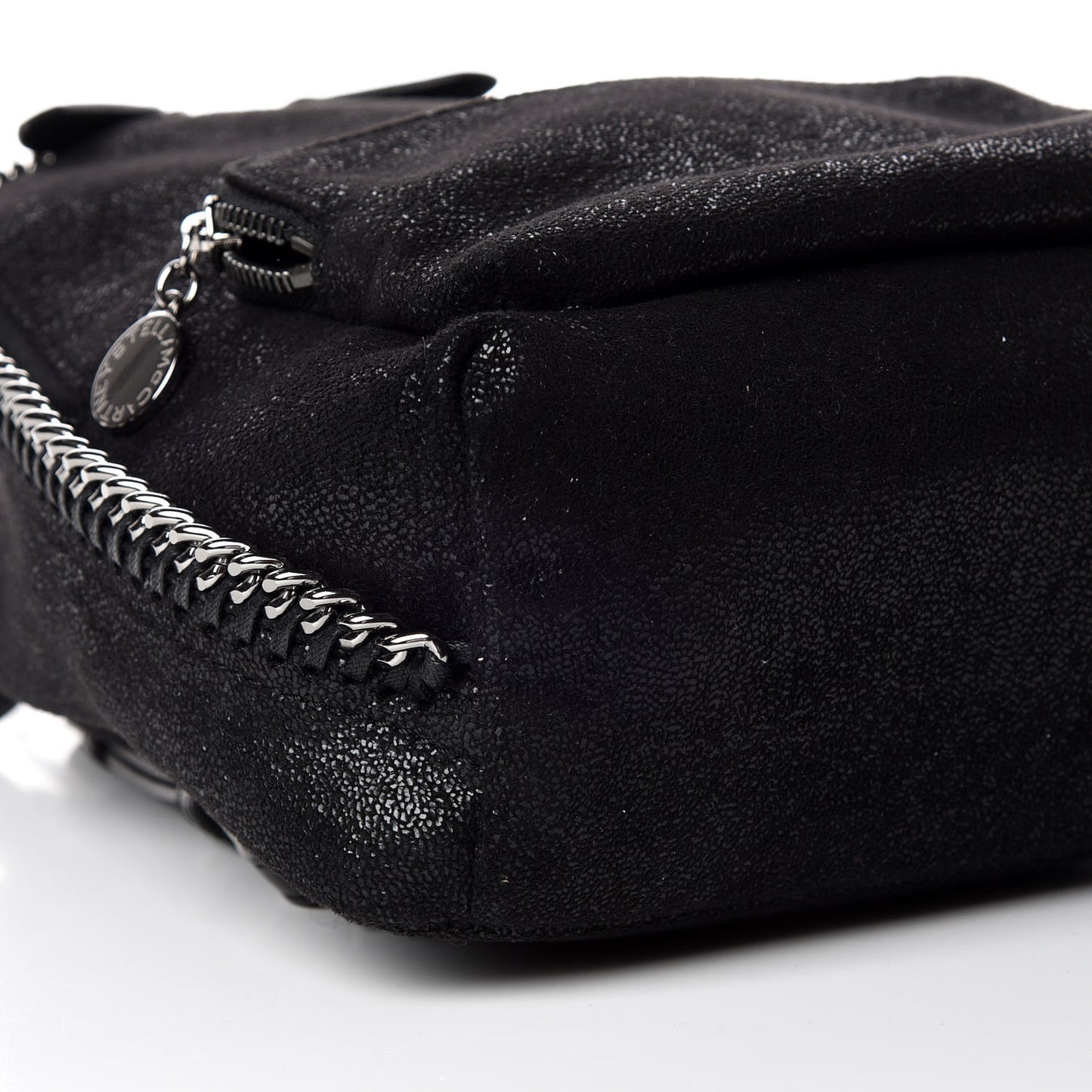 Shaggy Deer Mini Falabella Backpack Black