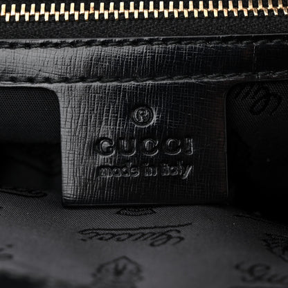 Gucci Dialux Pop Bamboo Large Top Handle Tote Black 6 of 11