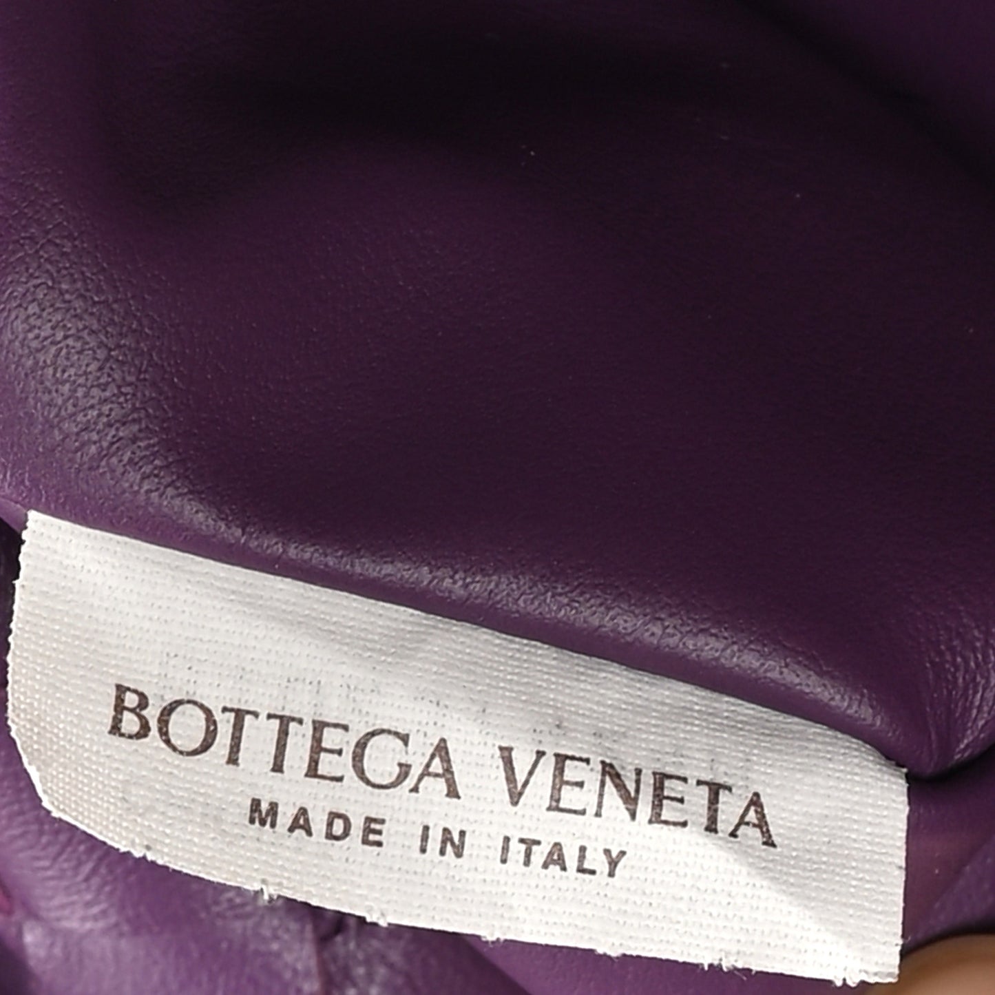 Nappa Intrecciato Teen Jodie Hobo Eggplant