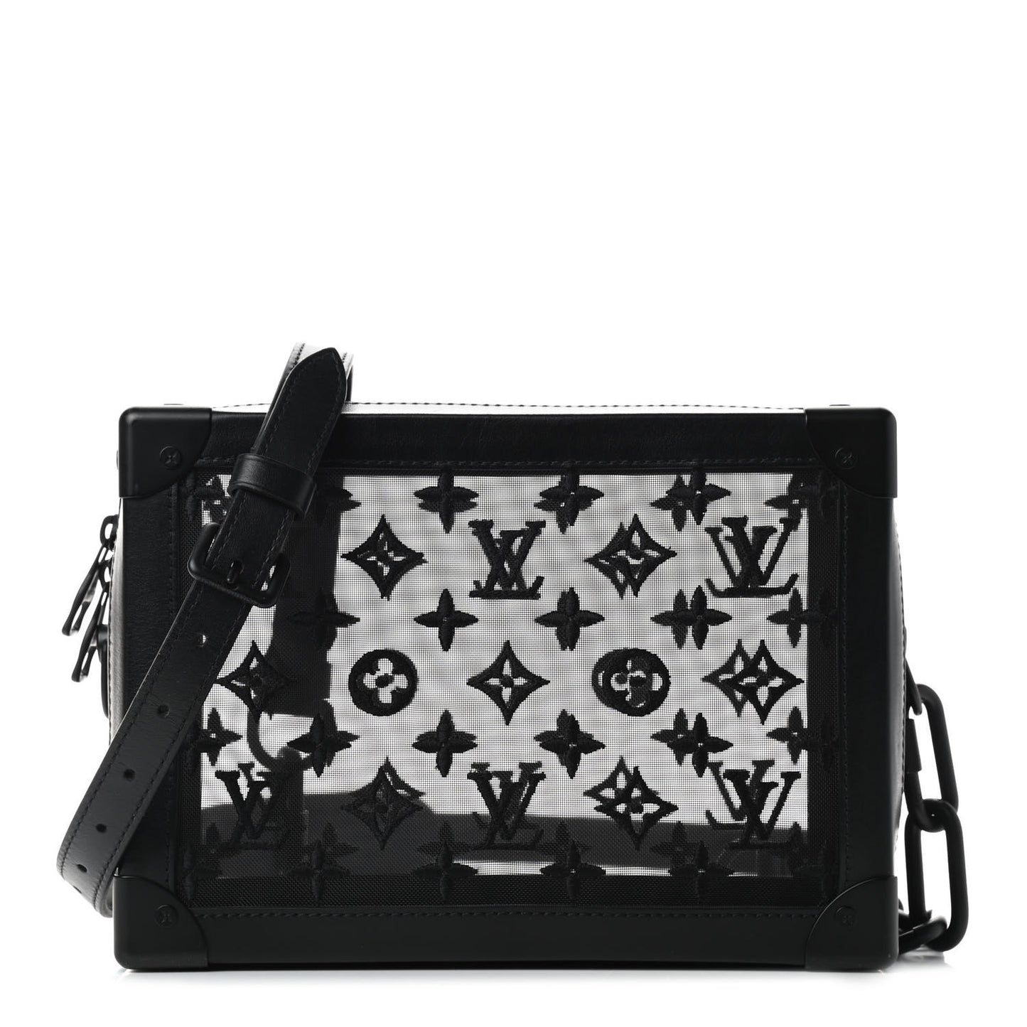 Monogram See Through Soft Trunk Black
