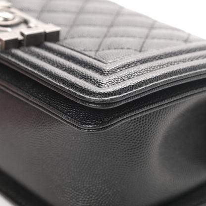 Chanel Caviar Quilted Small Boy Flap Black 10 of 13