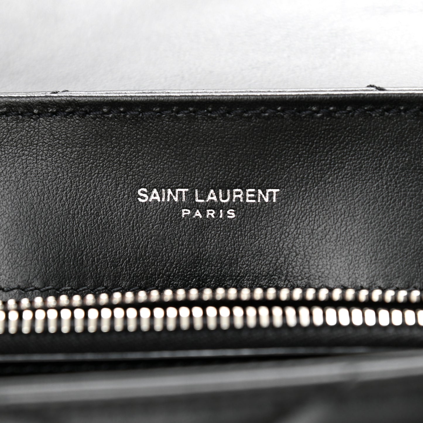 Calfskin Y Quilted Monogram Small Loulou Chain Satchel Black
