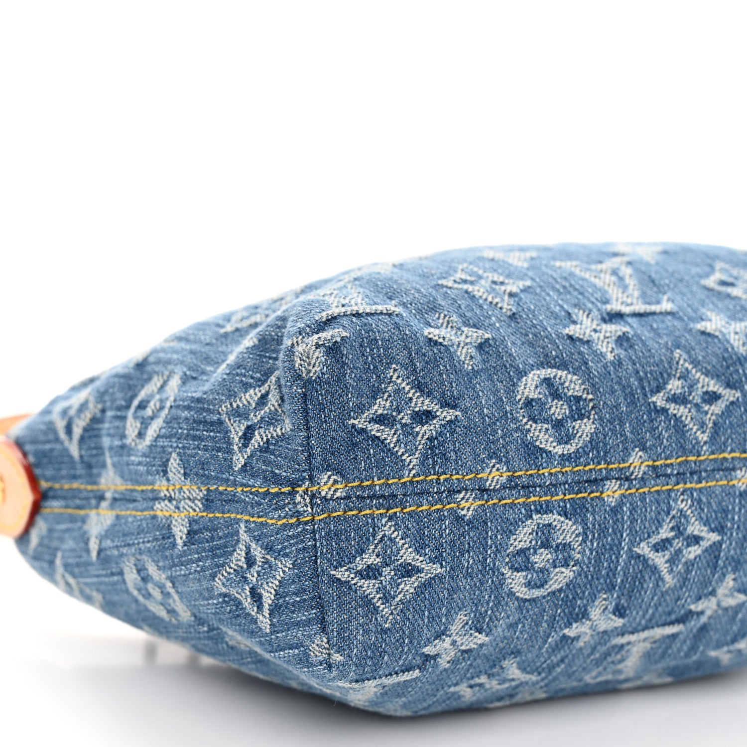Louis Vuitton Monogram Denim Hills Pochette Blue 8 of 10