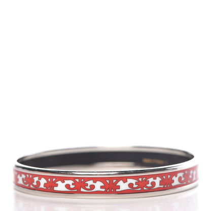 Hermes Enamel Printed Narrow Balcons Du Guadalquivir Bracelet 65 3 of 6