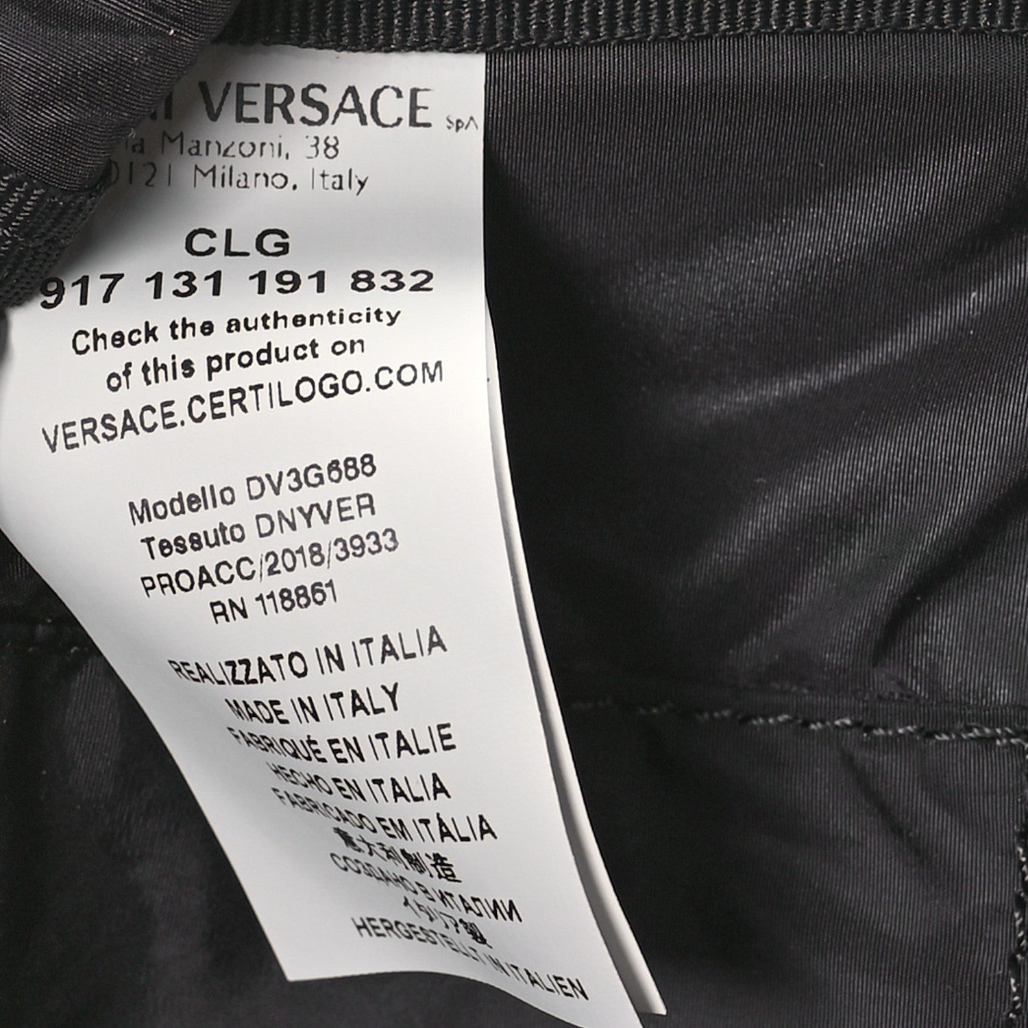 Versace Nylon Logo Two Tone Belt Bag White 7 of 10