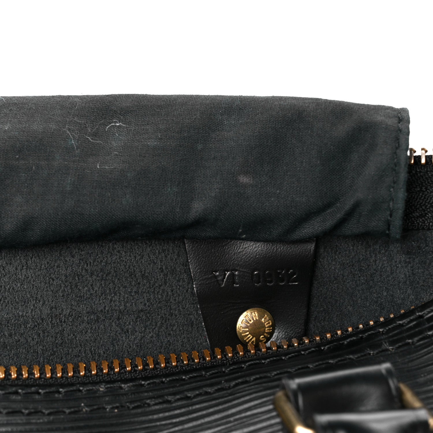 Louis Vuitton Epi Speedy 30 Black 7 of 13