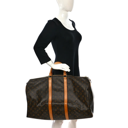 Louis Vuitton Monogram Keepall Bandouliere 50 2 of 18