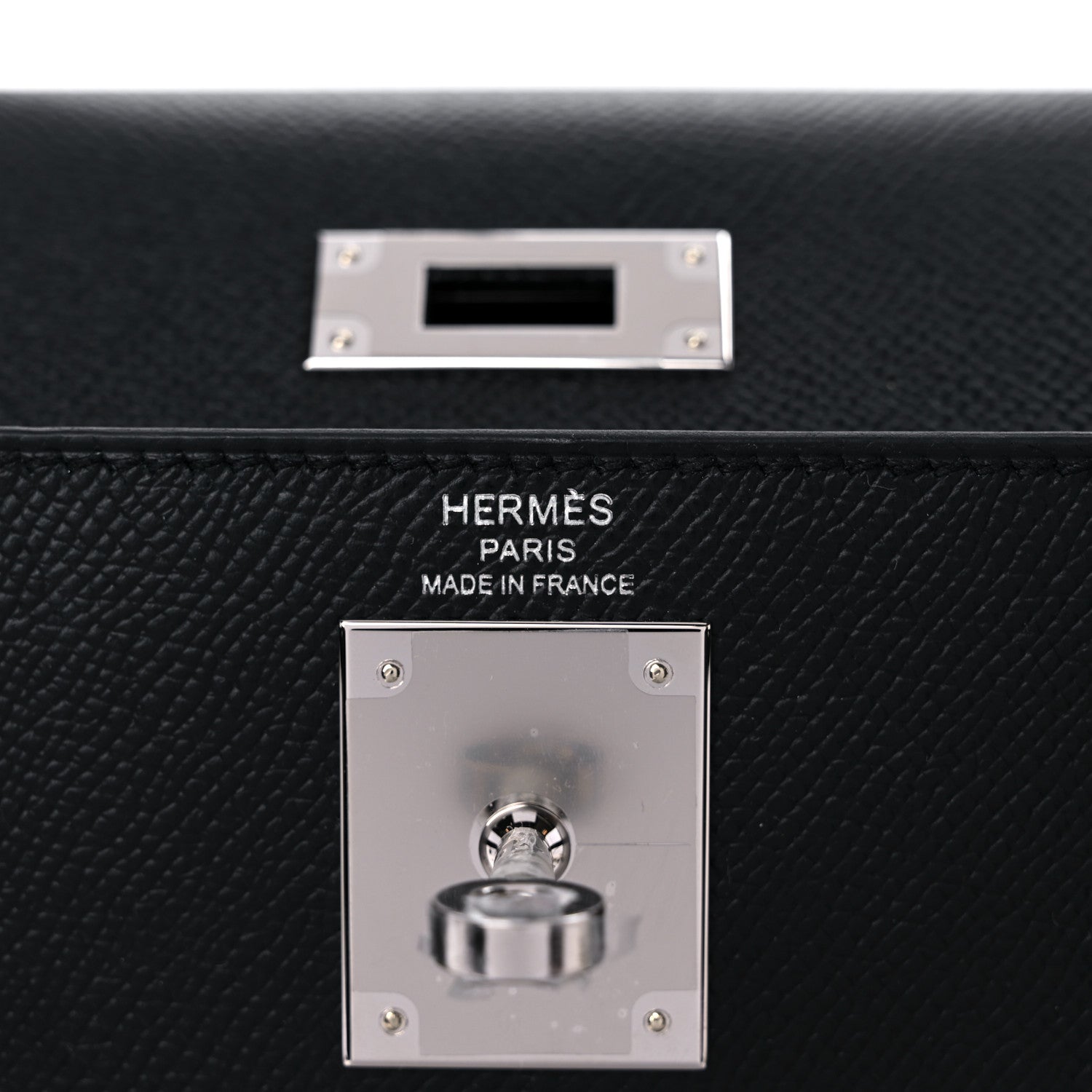 Hermes Epsom Kelly Sellier 28 Black 6 of 10