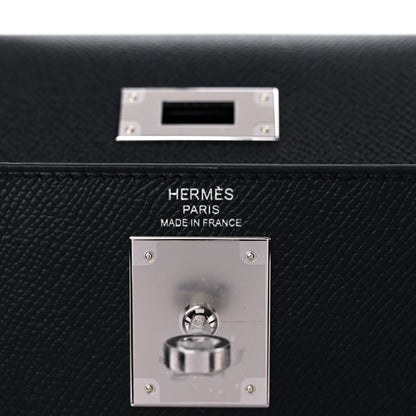 Hermes Epsom Kelly Sellier 28 Black 6 of 10
