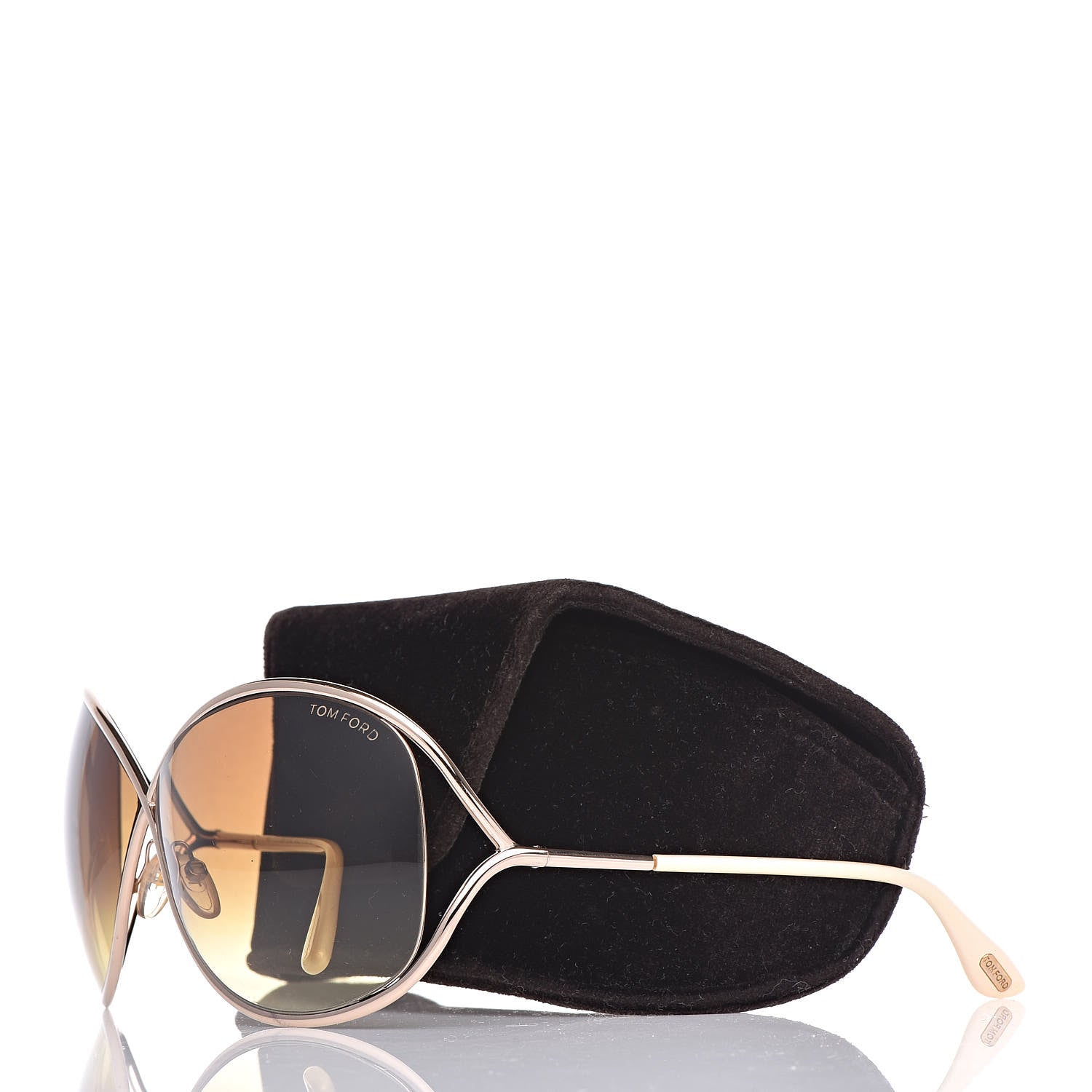 Tom Ford Miranda Crossover Sunglasses TF130 Gold 8 of 8