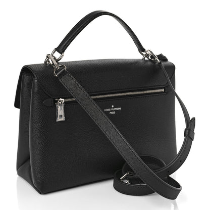Louis Vuitton Soft Calfskin My Lockme Top Handle Vanille Black 3 of 8
