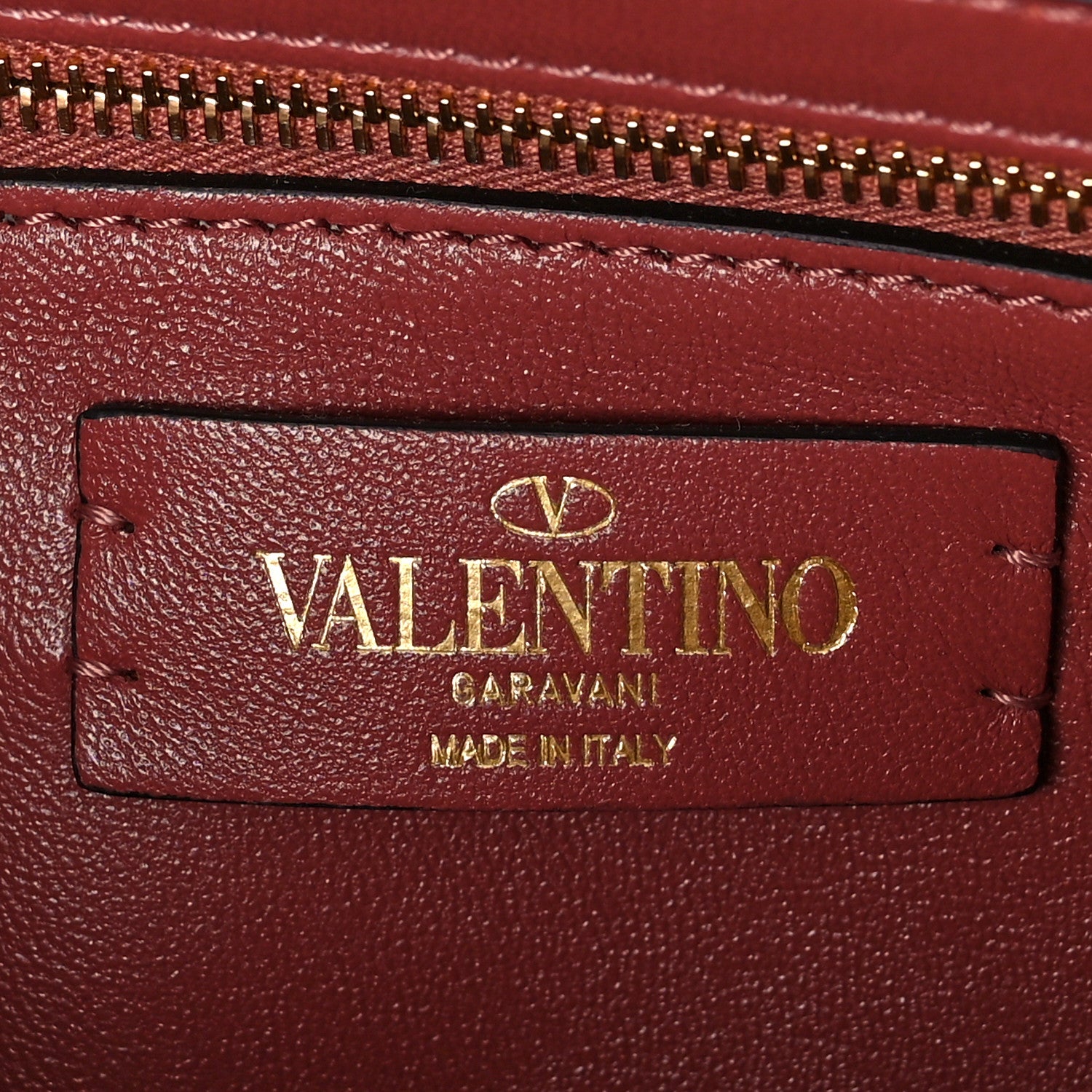 Valentino Garavani Nappa Medium Roman Stud Shoulder Bag Gingerbread 6 of 8