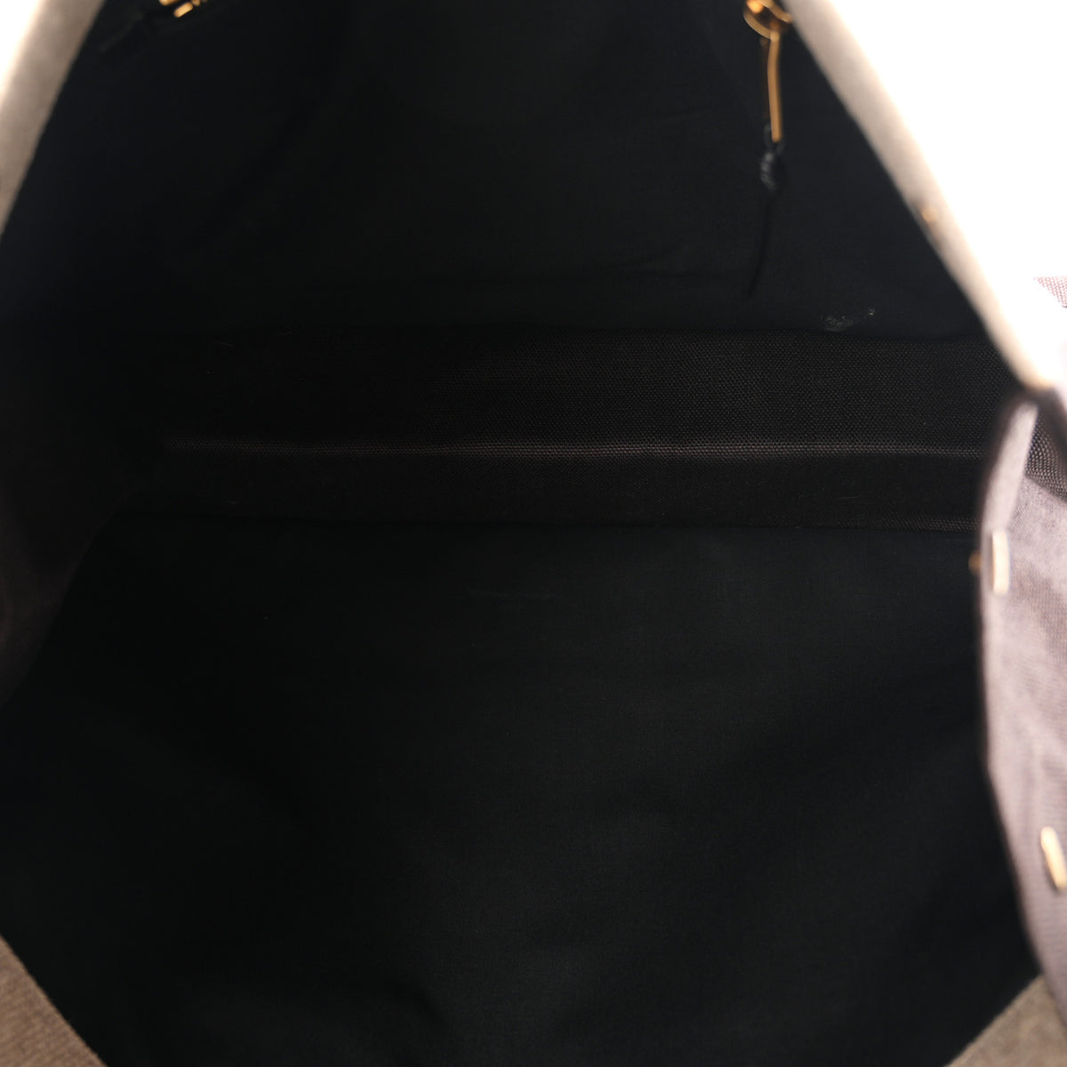 Saint Laurent Linen Calfskin Rive Gauche Tote Natural 5 of 10