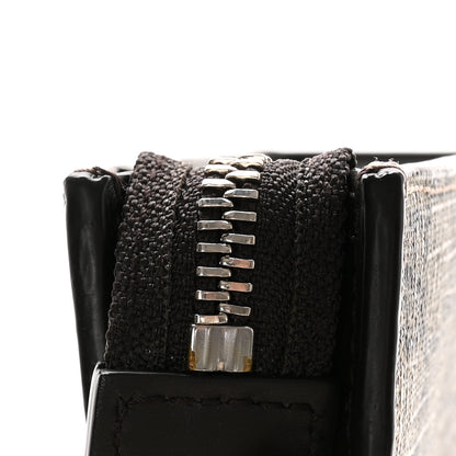 Gucci GG Supreme Monogram Selleria Calfskin Web New Web Cosmetic Case Beige Ebony Cocoa 8 of 8