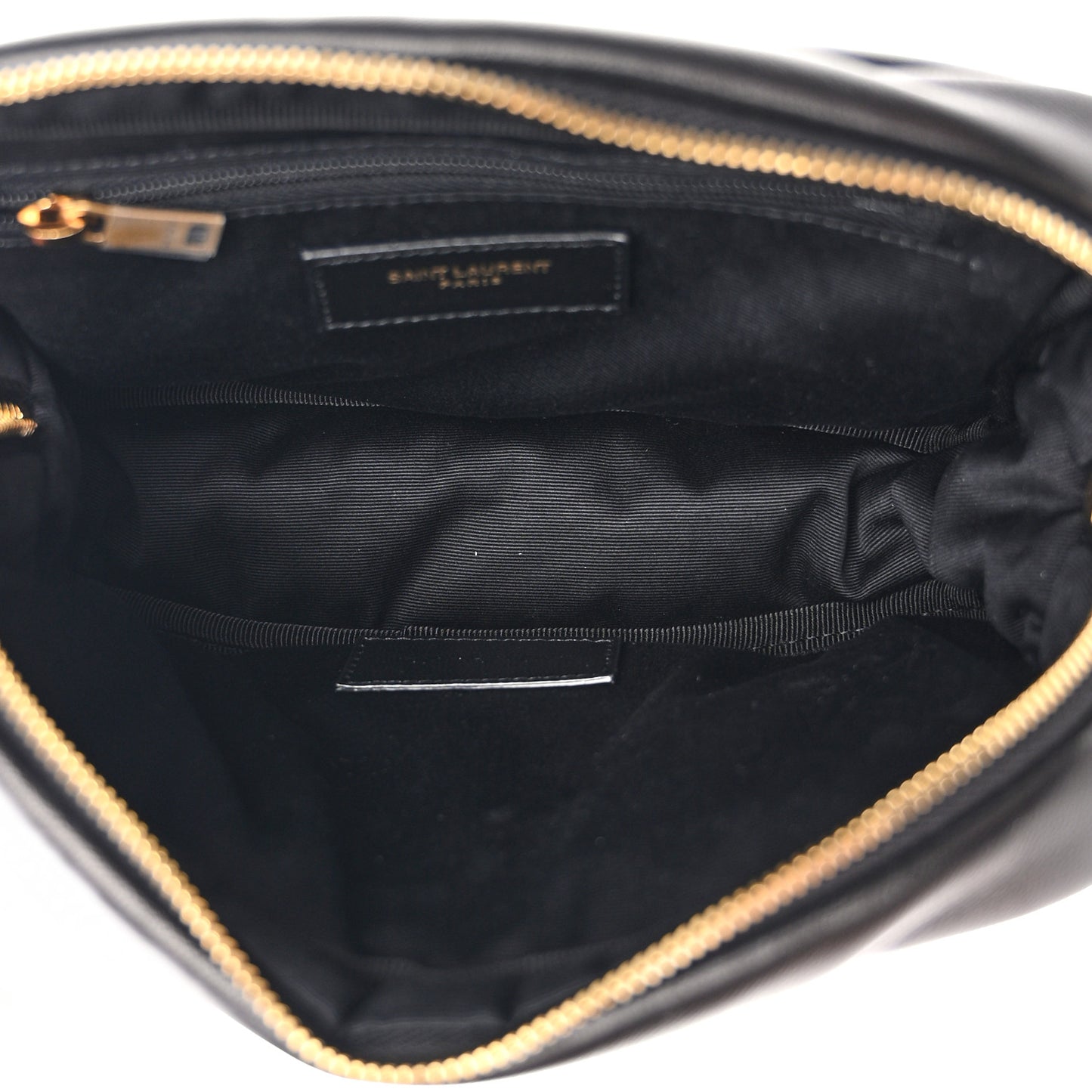 Lambskin Calypso Cosmetic Case Black