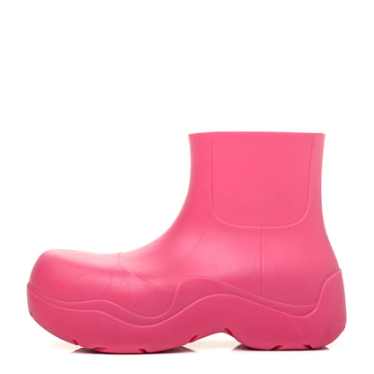 Bottega Veneta Rubber Puddle Ankle Boots 38 Lollipop 1 of 11