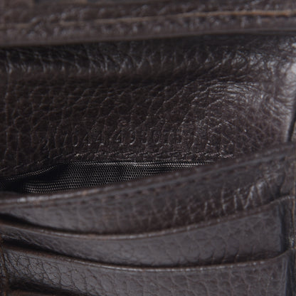Gucci Monogram Bi-Fold ID Wallet Dark Brown 7 of 8