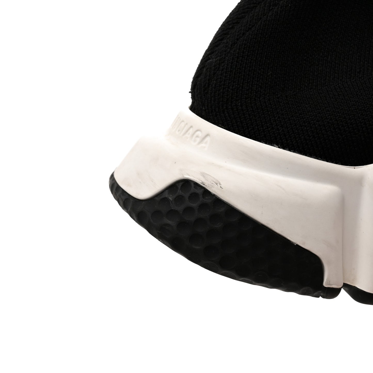 Technical 3D Recycled Knit Womens Speed Sneakers 40 Black White