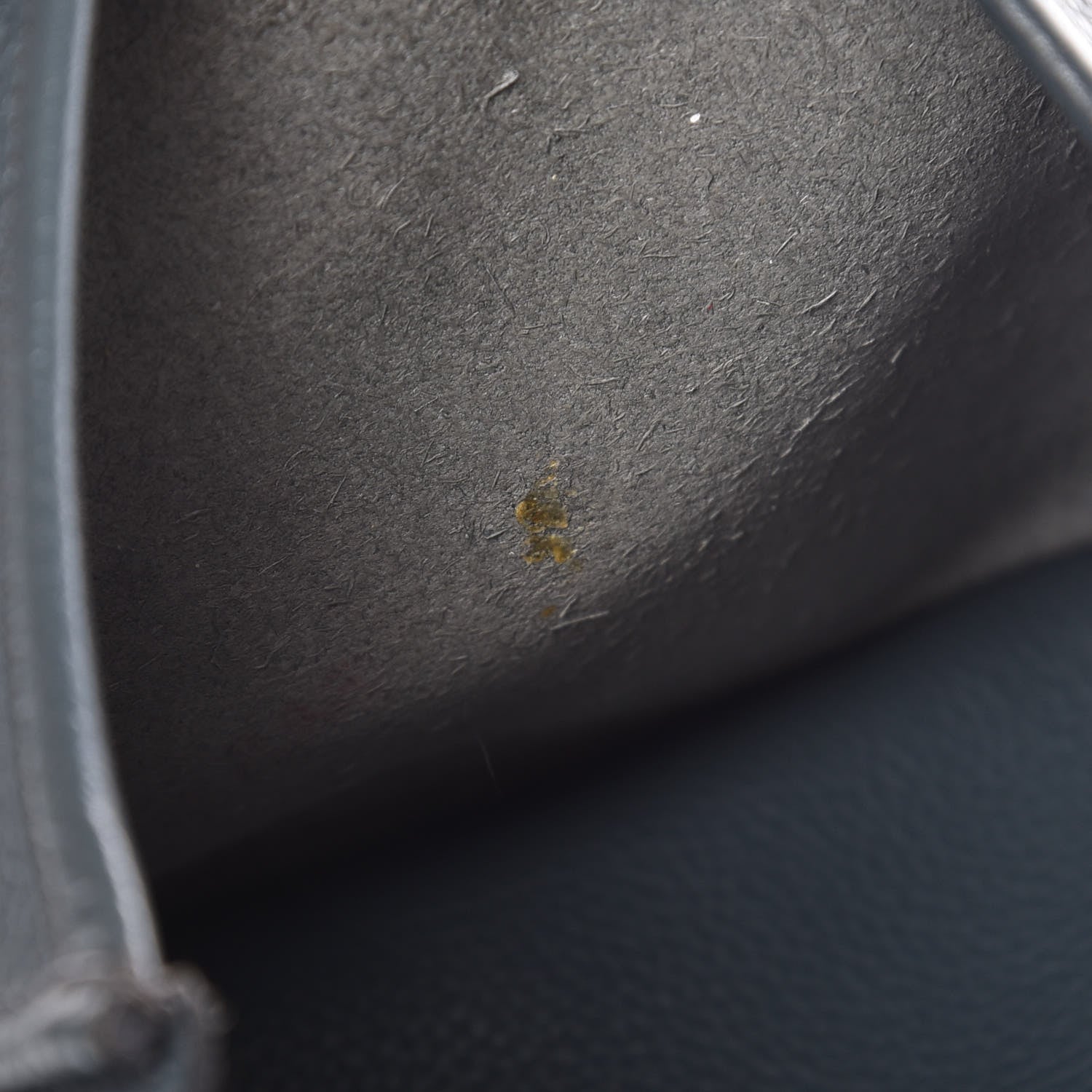 Hermes Taurillon Clemence Evelyne III PM Bleu Orage 9 of 18