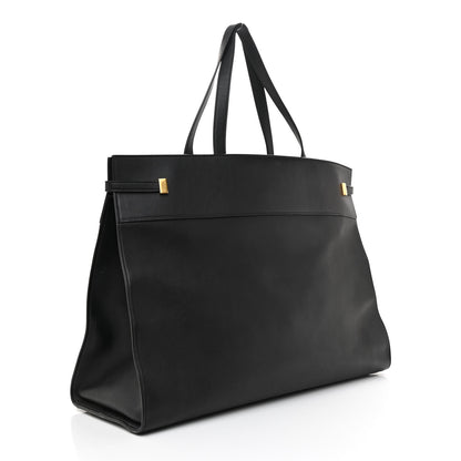 Saint Laurent Calfskin Large Manhattan Shopper Tote Black 3 of 7