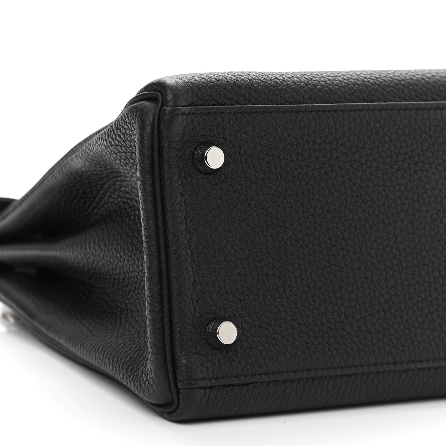 Hermes Togo Kelly Retourne 28 Black 10 of 12