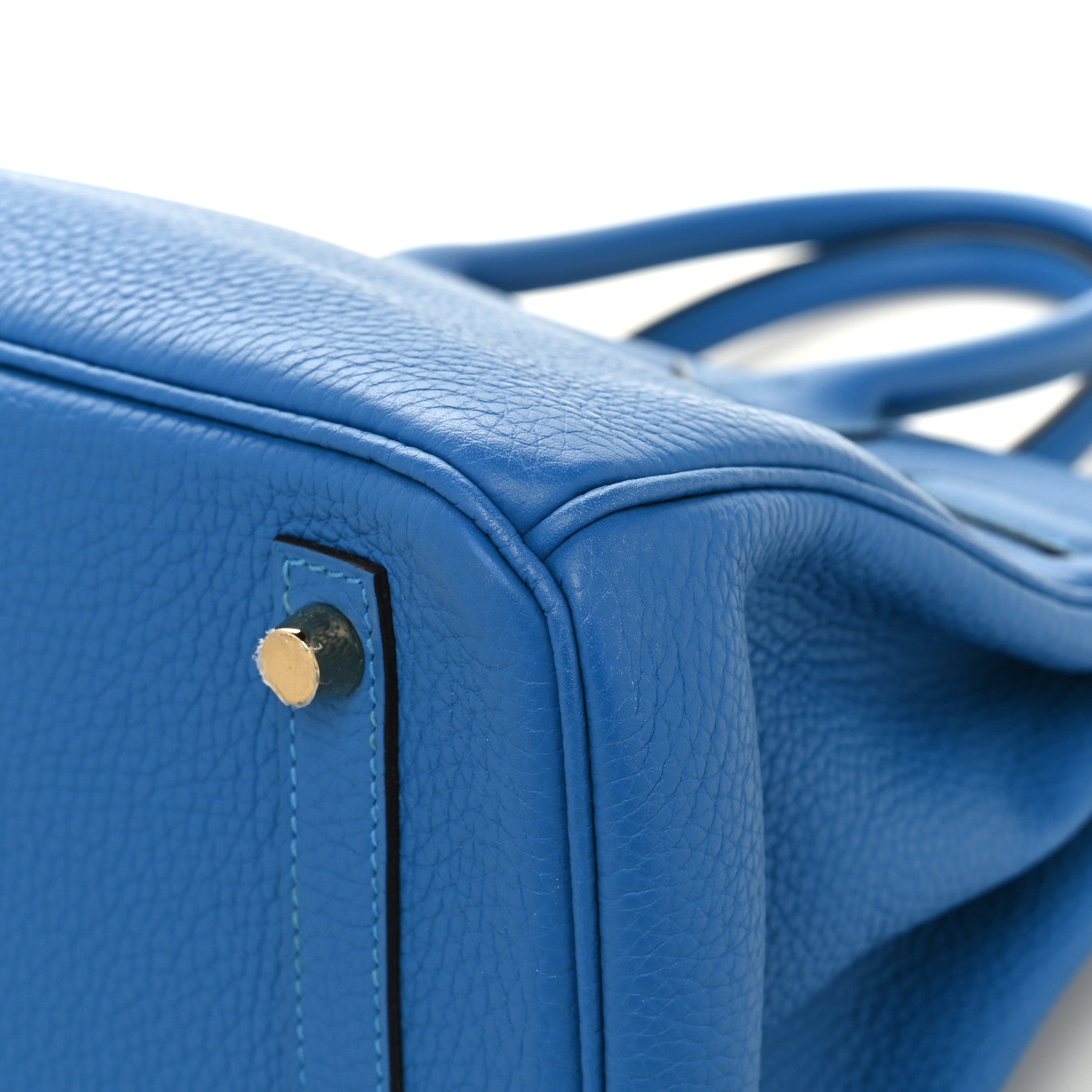 Hermes Taurillon Clemence Birkin 30 Mykonos 12 of 13