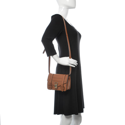 Proenza Schouler Soft Grainy Calfskin PS1+ Mini Pouch Messenger Sienna 2 of 8