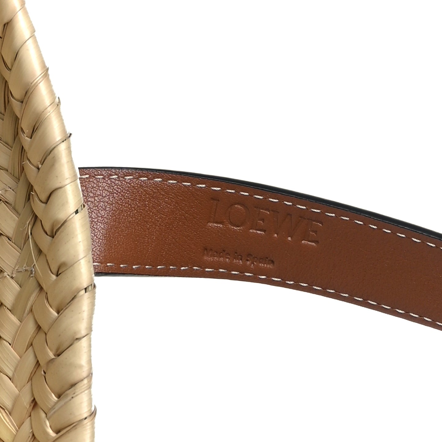 Raffia Medium Basket Tote Bag Natural Tan