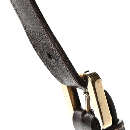 Gucci Calfskin Medium Britt Hobo Dark Brown 11 of 17
