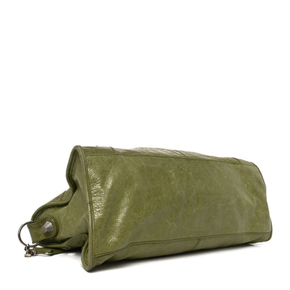 Balenciaga Agneau Giant 21 Silver Hardware Part Time Olive 5 of 12