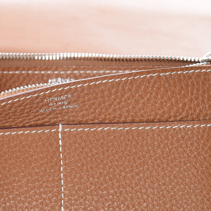 Hermes Togo Dogon Duo Wallet Gold 8 of 13