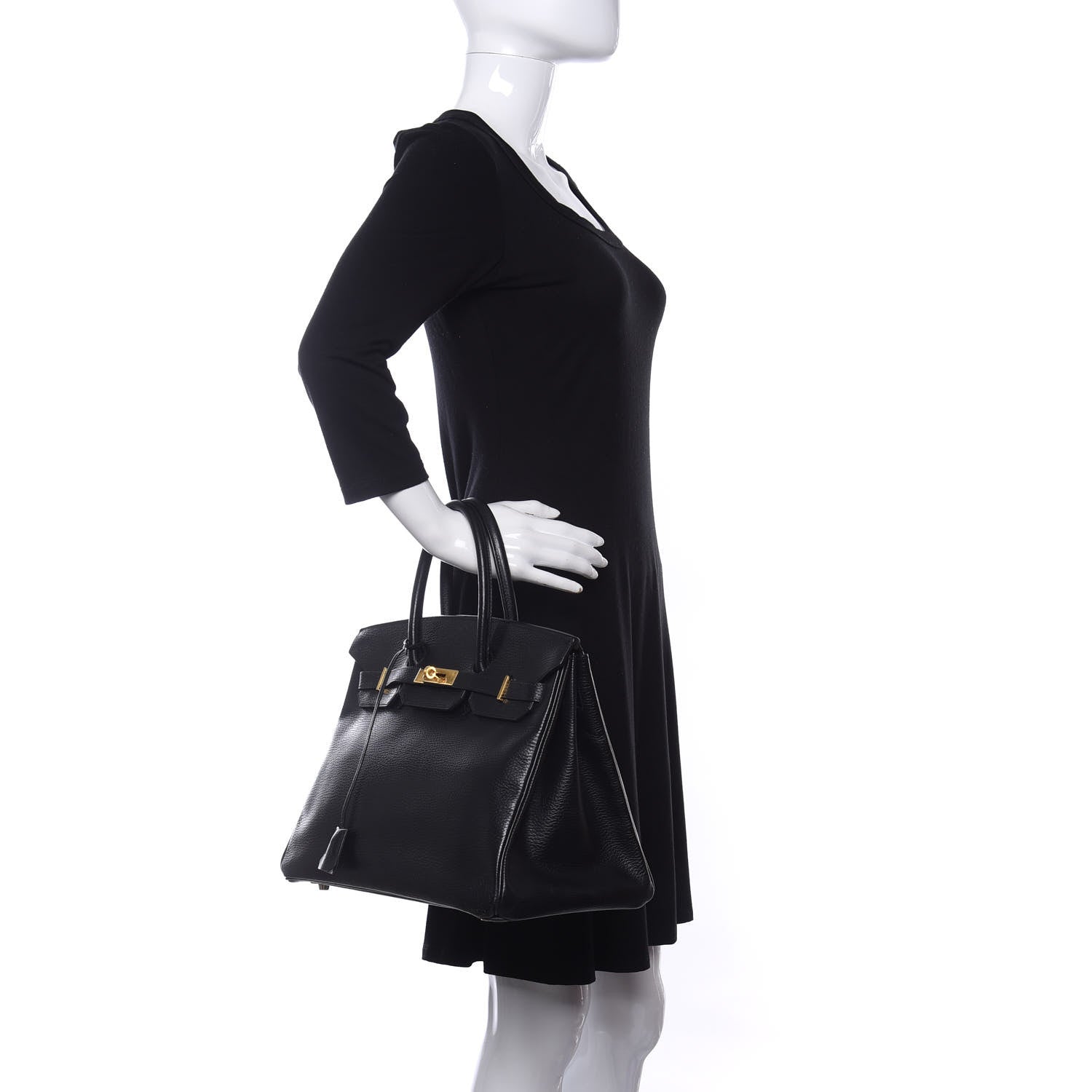 Hermes Ardennes Birkin 35 Black 2 of 11