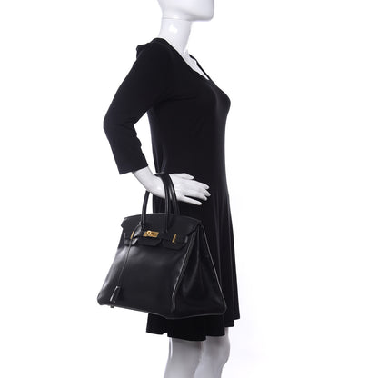 Hermes Ardennes Birkin 35 Black 2 of 11