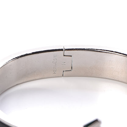Hermes Enamel Narrow Clic Clac H Bracelet PM Black 5 of 5