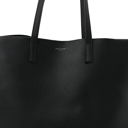 Saint Laurent Calfskin Large Shopping Tote Black 9 of 12
