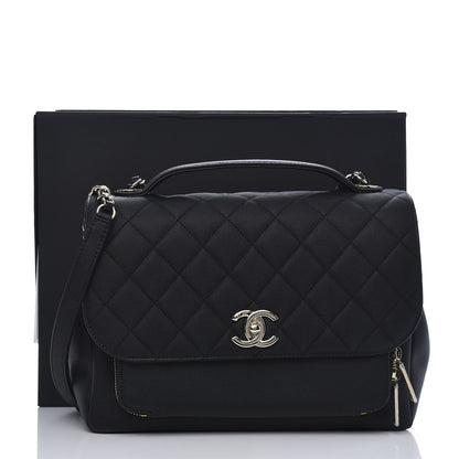 Chanel Caviar Quilted Large Business Affinity Flap Black 11 of 11