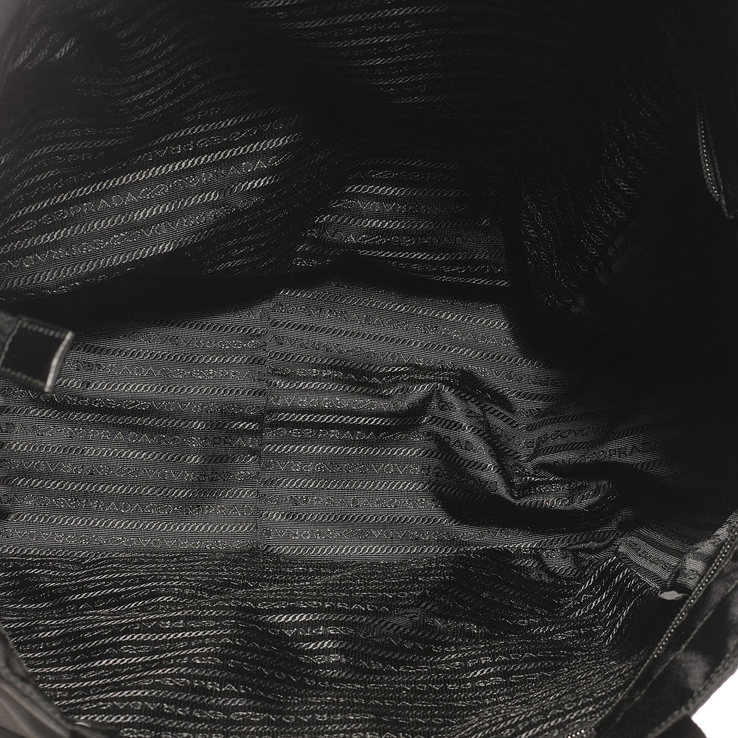 Tessuto Nylon Large Tote Nero Black