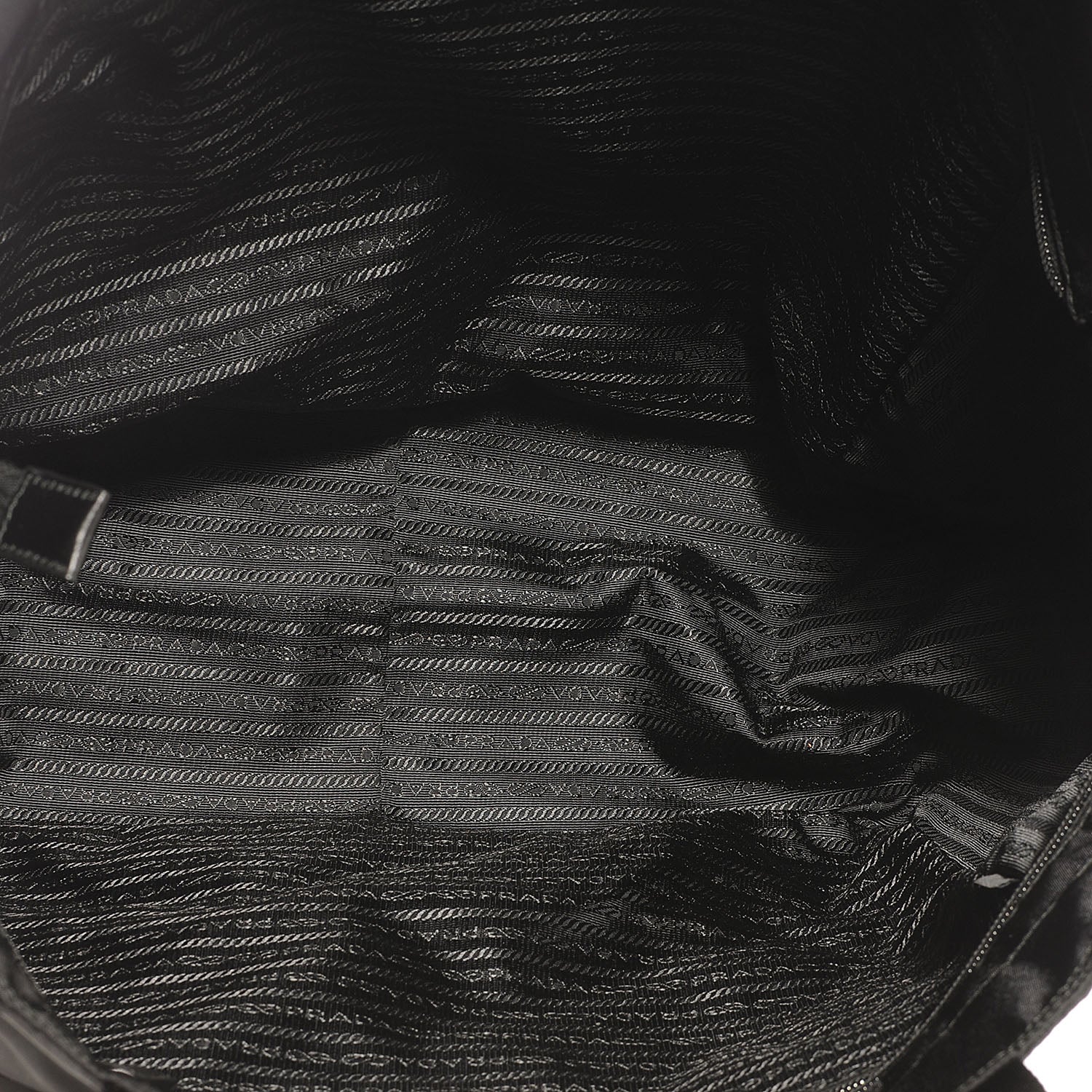 Prada Tessuto Nylon Large Tote Nero Black 6 of 11