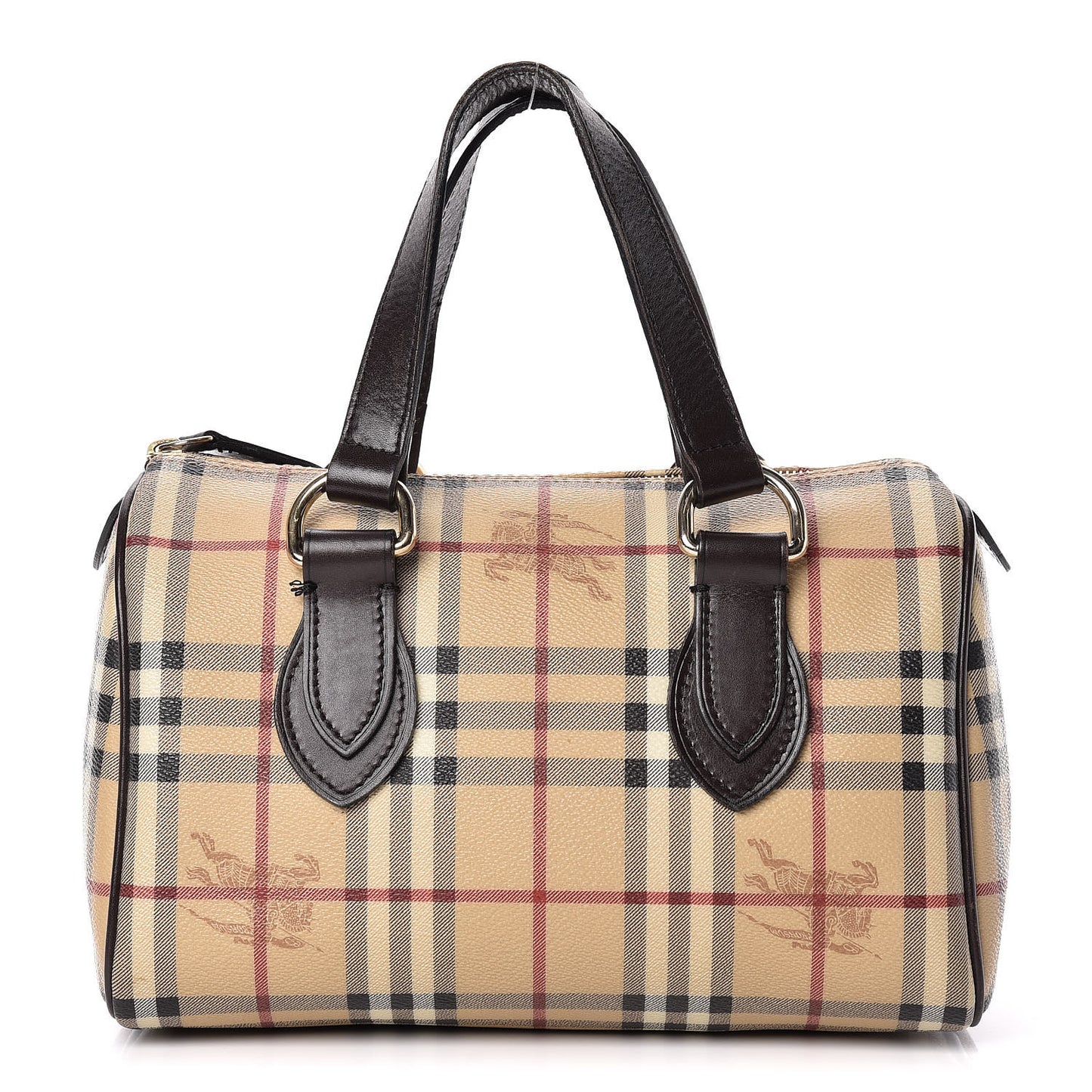 Haymarket Check Small Chester Bowling Bag Chocolate