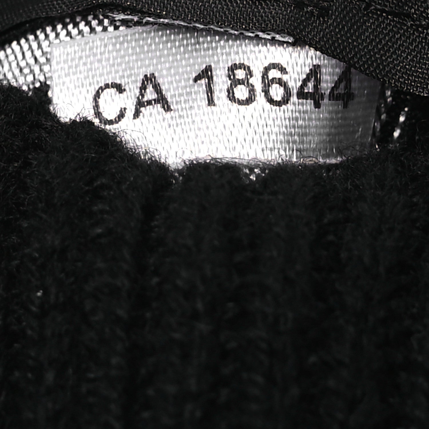 Chanel Cashmere CC Headband Black 7 of 7