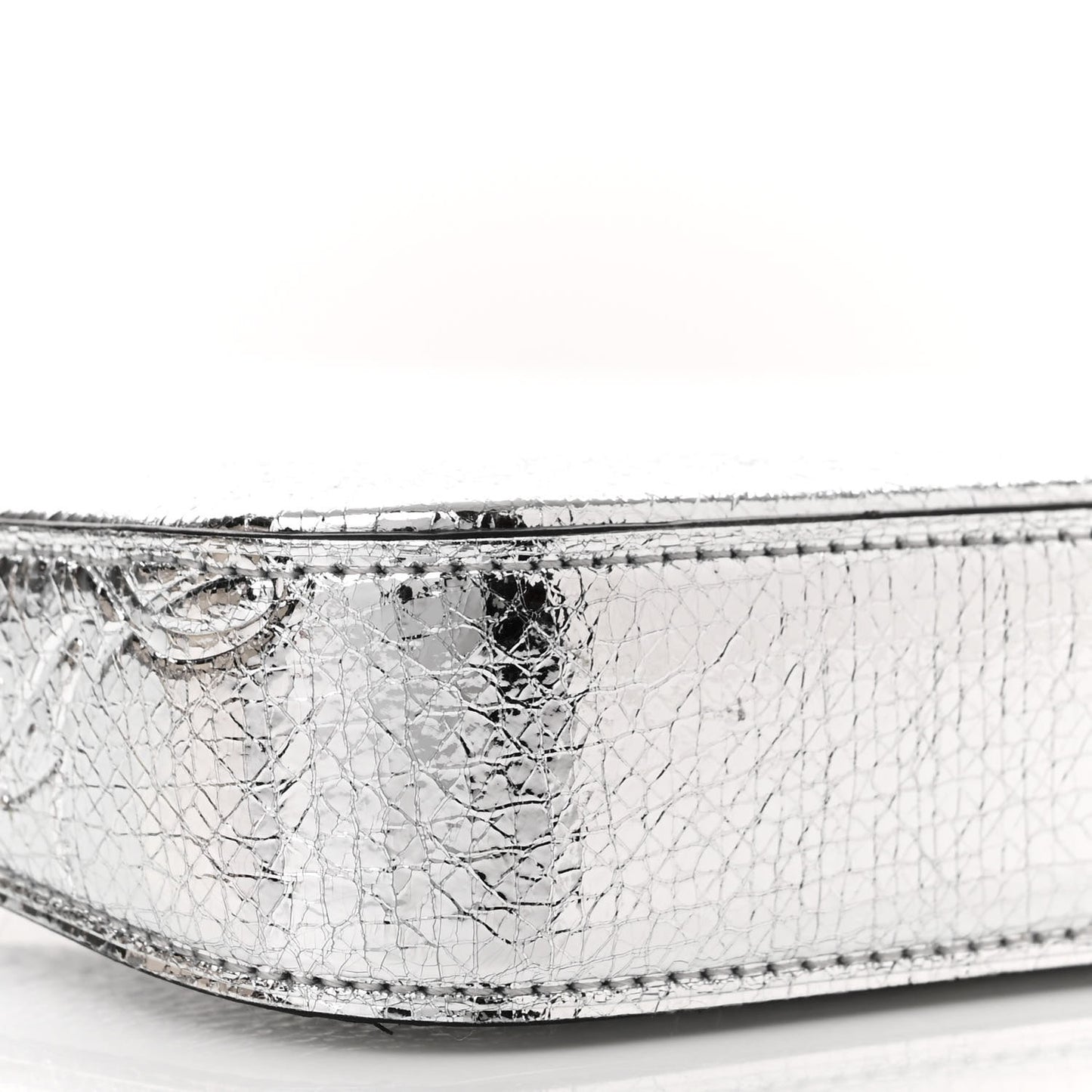 Specchio Star Loubila Chain Clutch Silver